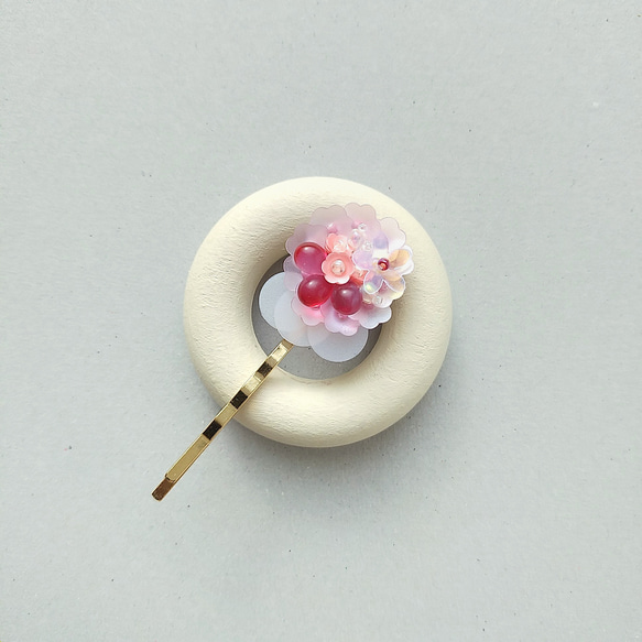 HAIR PIN/RASPBERRY 1枚目の画像