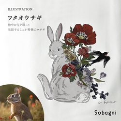 ★エシカルレザーSobagni(ソバニ)★おしゃれでシュールな動物イラストトート。★ホッキョクグマ 8枚目の画像