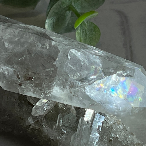 閃光の水晶✴︎ ライトニング レインボー 雷水晶 マスター