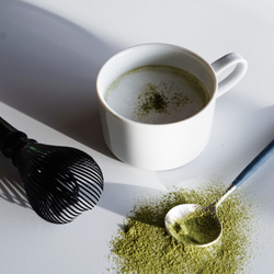 【特別価格】煎茶ラテセット（黒茶筅 + ラテ用粉末煎茶） 1枚目の画像