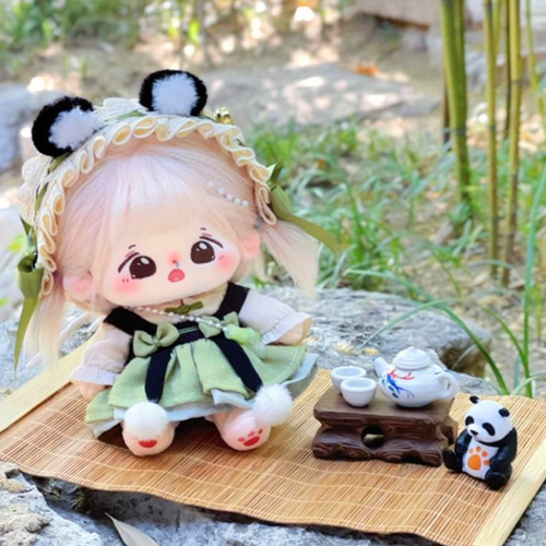 20cmぬいぐるみ服 着せ替えぬいぐるみ かわいい 竹パンパンセット