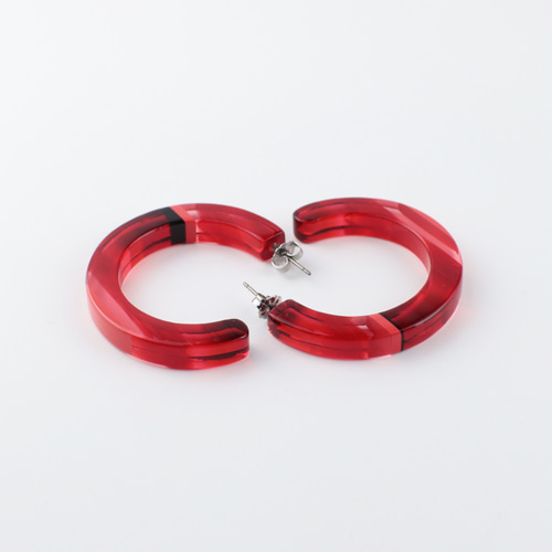 Hoop pierced フープピアス_L (GEM24) ピアス（フープ） KISSO