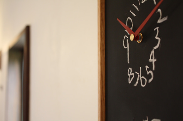 時計〜振り子時計　黒板　message clock ♪ 5枚目の画像