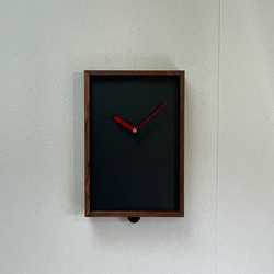 時計〜振り子時計　黒板　message clock ♪ 4枚目の画像