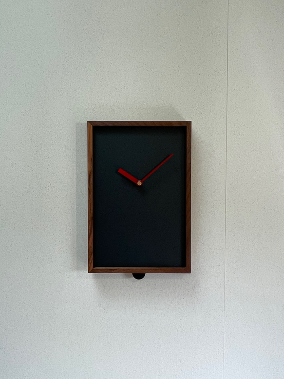 時計〜振り子時計　黒板　message clock ♪ 4枚目の画像