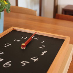 時計〜振り子時計　黒板　message clock ♪ 6枚目の画像