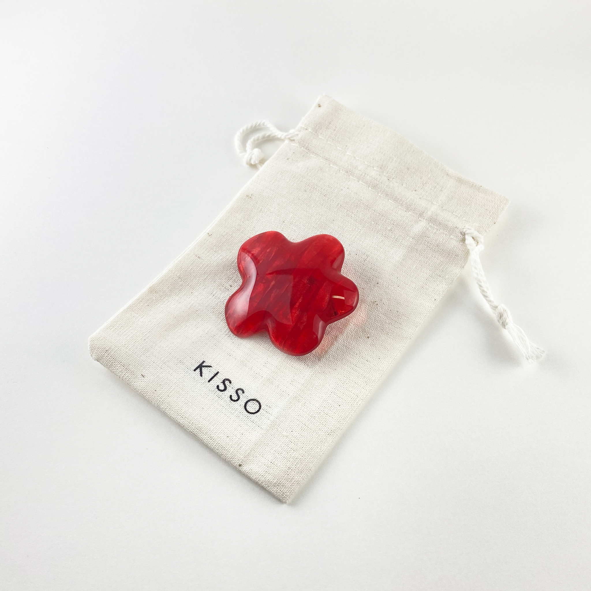 Brooch ブローチ（H60 white）