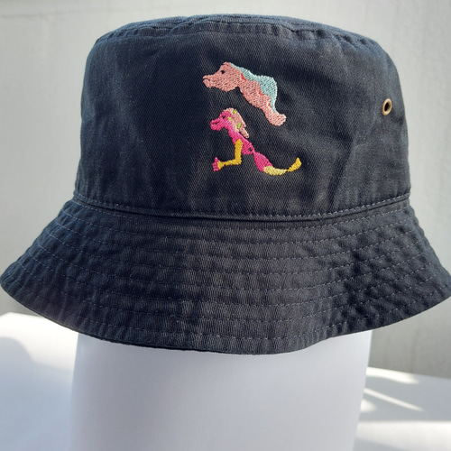 アナスタシア 黒ビーズ刺繍バケットハット 2025年最新】アナスタシア