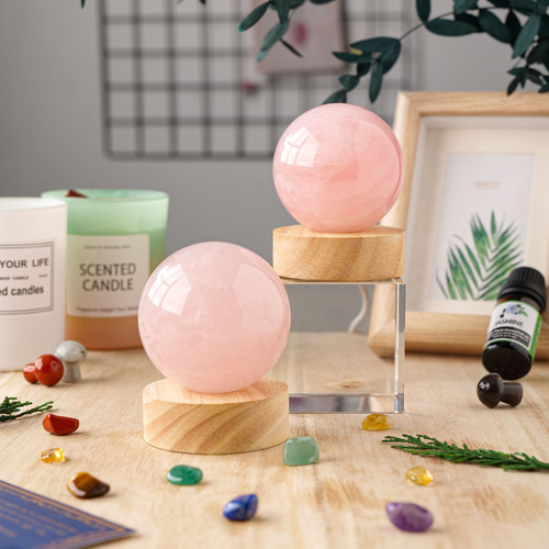 クリスタルランプローズクォーツランプデコレーションクォーツ