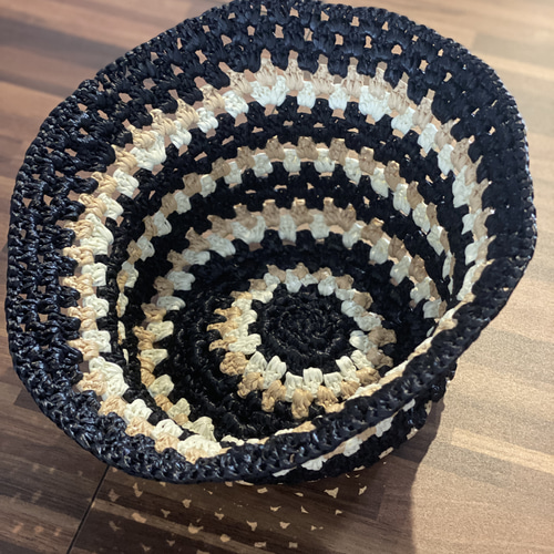 MIZUNA ハンドメイド作家 バケットハット 黒