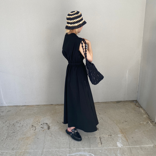 シュエット ハンドメイド アンジュのドレスハット ブラック ボンネットハット ハンドメイド ブラックバケットハット♡ ハット remon99 通販