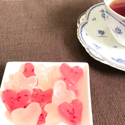 【本日のお買得品】琥珀糖3種セット：ミント、薔薇、レモン 3枚目の画像