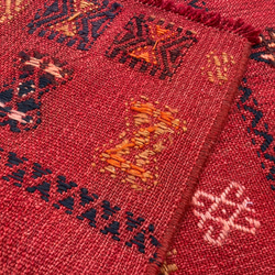 オールドキリム トルコ 手織り ヴィンテージ ラグ 110x73cm 6枚目の画像