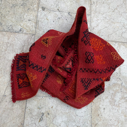 オールドキリム トルコ 手織り ヴィンテージ ラグ 110x73cm 8枚目の画像