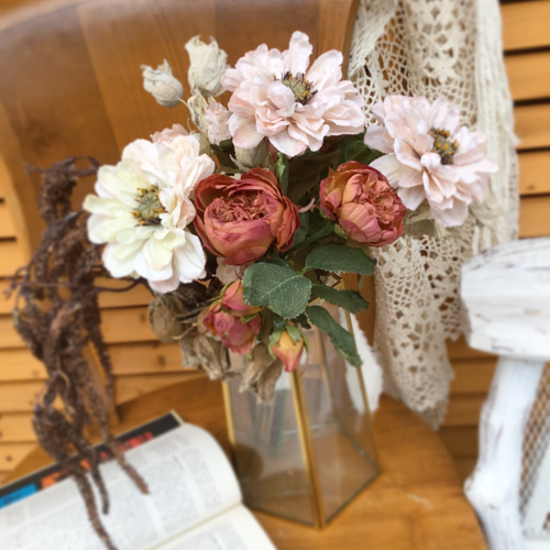 Autumn bouquet＊1点限定ブーケお洒落アンティークブーケ