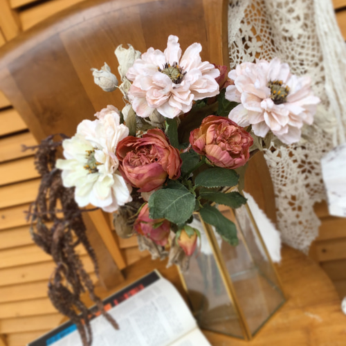 Autumn bouquet＊1点限定ブーケお洒落アンティークブーケ