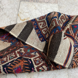 アンティークキリム トルコ 手織りラグ 97x53cm 8枚目の画像