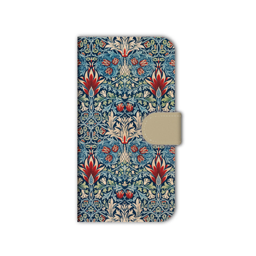 【ご参考:1枚掲載中】掲載生地で作製可。ウィリアムモリス ホリデイ スマホケース ご参考:1枚掲載中】掲載生地で作製可。ウィリアムモリス ホリデイ