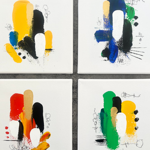 現代アート アートパネル インテリア 油絵 ストリート おしゃれ