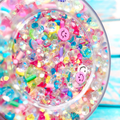 ラインストーン 大量封入 オリジナル キラキラ デコ タンブラー