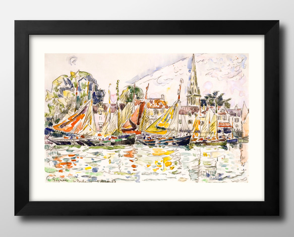 13820 ポスター 絵画 A3サイズ『ポール・シニャック』アート イラスト