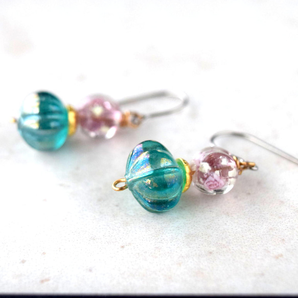 【禁止再次上架】印度珠子長尾耳環多變 第9張的照片