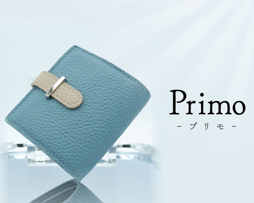 受注生産】ベルト付き二つ折り財布 プリモ ユニセックス 二