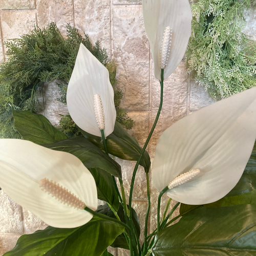 光触媒 人工観葉植物 ウォールグリーン フェイク フラワー