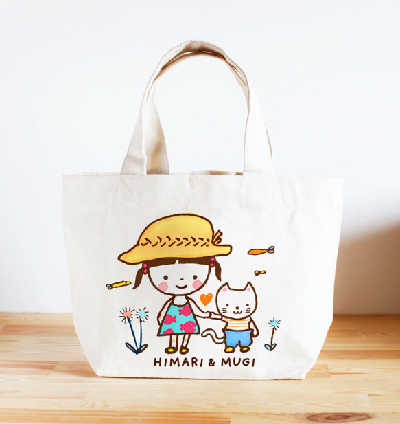 むぎ（猫） トートバッグ MUGI