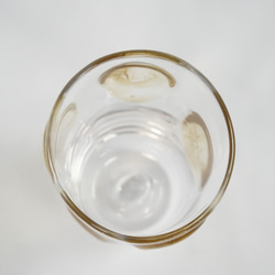 水玉ビールグラス/クリア×ブラウン 6枚目の画像