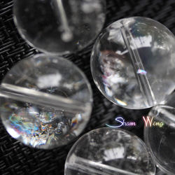 大粒！高品質アイリスクォーツ ラウンド約18～18.3mm☆2粒✿天然石 