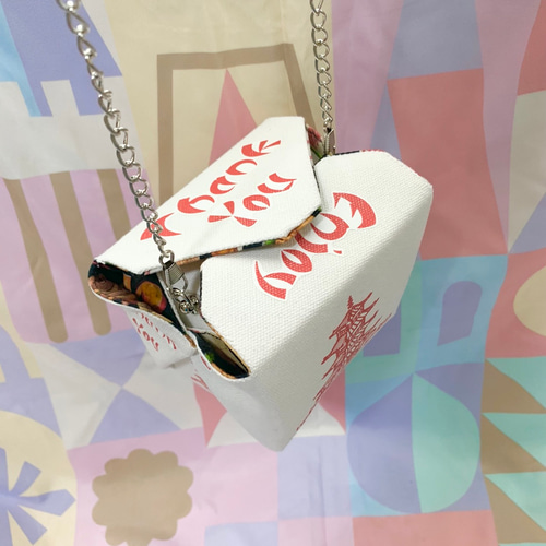 ティファニー 希少 チャイニーズ テイクアウト バッグ ピルケース NM1fe