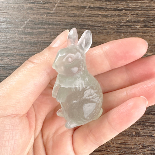 ＊いちごウサギ様お取置き＊太極石　ウサギ　ハウライト　ブレスレット いちごウサギ様お取置き＊太極石 ウサギ ハウライト ブレスレット