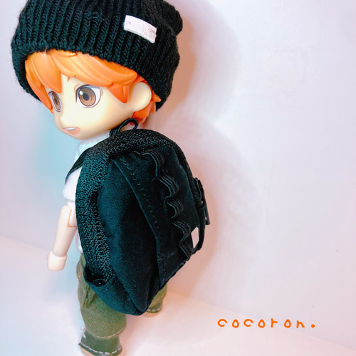 ミニチュアリュック】 ドール用バッグ 1/12ドール 22センチドール等