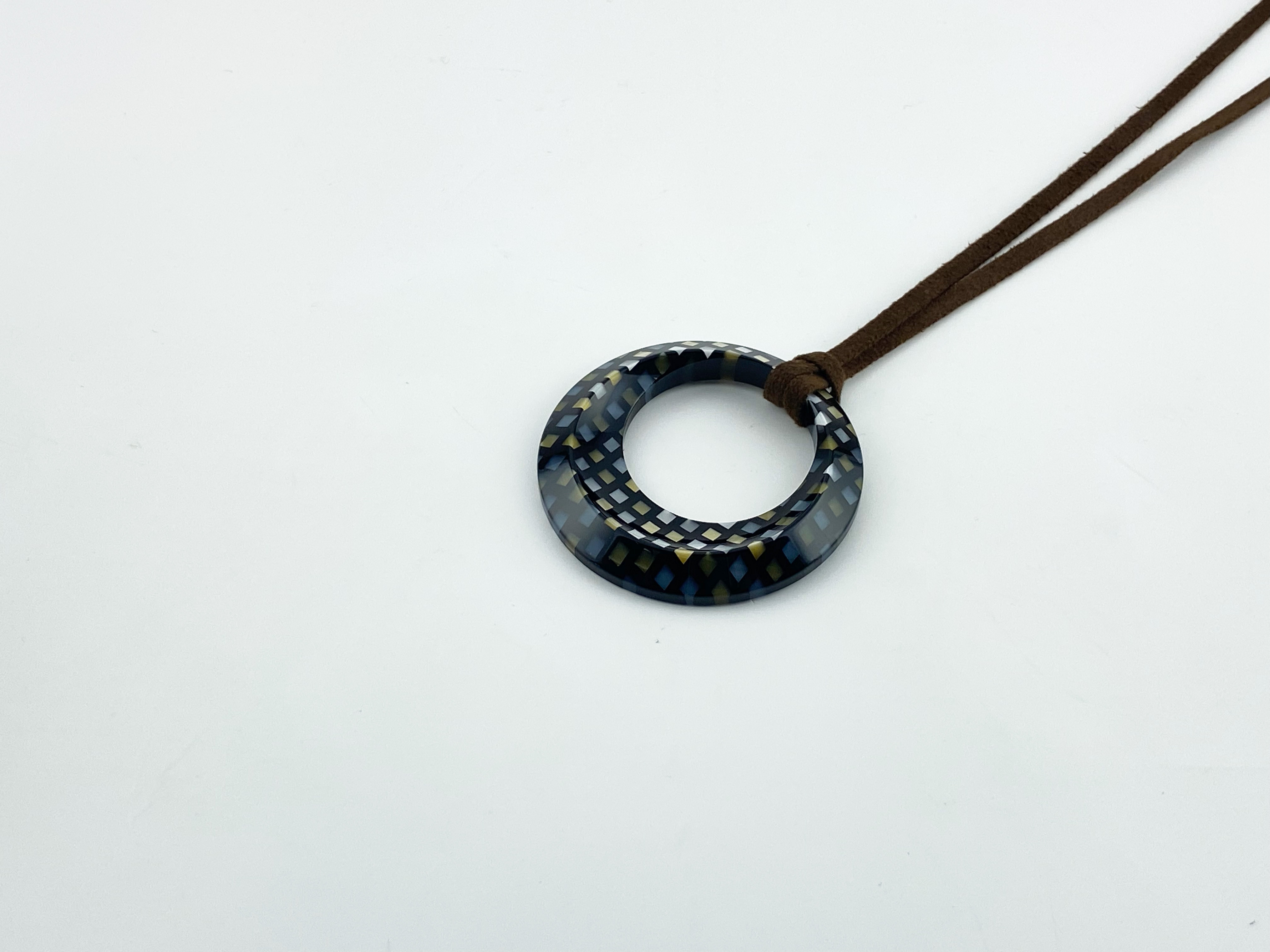 Pendant Glass Holder ペンダント グラスホルダー ＜サークル＞（370 black raden）