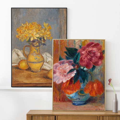 水彩画　クリスマス　花　花瓶　美術　絵画　アート　インテリア 76a8f915f829f564071761c761b515