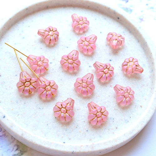 ビーズフラワー　朝顔 ビーズフラワー 朝顔 1本 - メルカリ