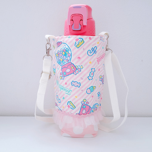 セール価格♡送料無料☆キャンディ柄 水筒カバー・水筒ケース