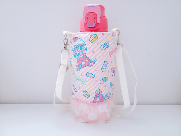 セール価格♡送料無料☆キャンディ柄 水筒カバー・水筒ケース