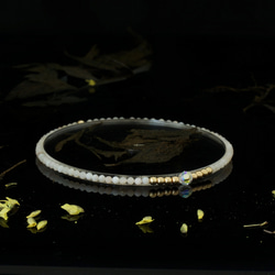 輕奢風粉澳寶14K包金 GF Swarovski 配珠水晶手鍊 ( Pink Opal Bracelet ) 第1張的照片