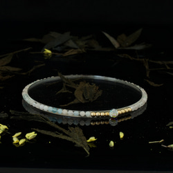 輕奢風摩根石14K包金 GF Swarovski 配珠水晶手鍊 ( Morganite Bracelet ) 第1張的照片