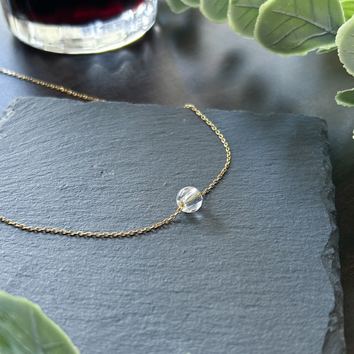 【美品】早い者勝ち！！クリスタルストーンネックレス✨専用ポーチ付き 並行輸入品】UNIHPY 2023 クリスタルストーンホルダーネックレス