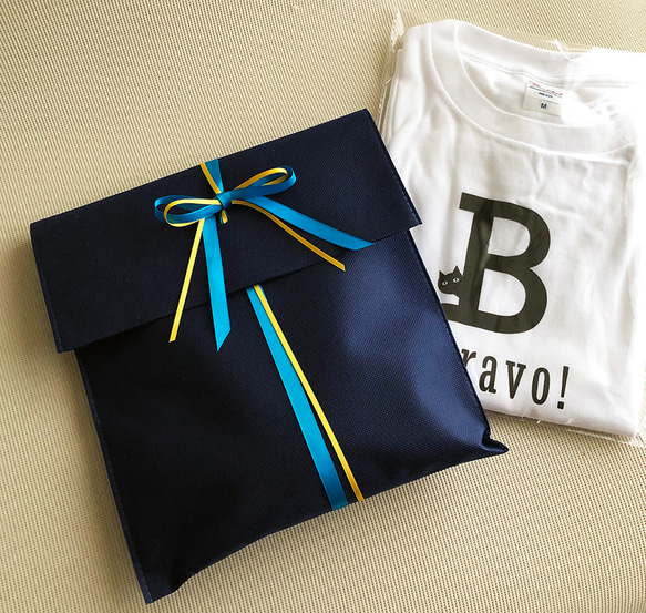 【5色展開】『B』ワード＋neco（ネコ）オリジナルTシャツ／杢グレー 9枚目の画像