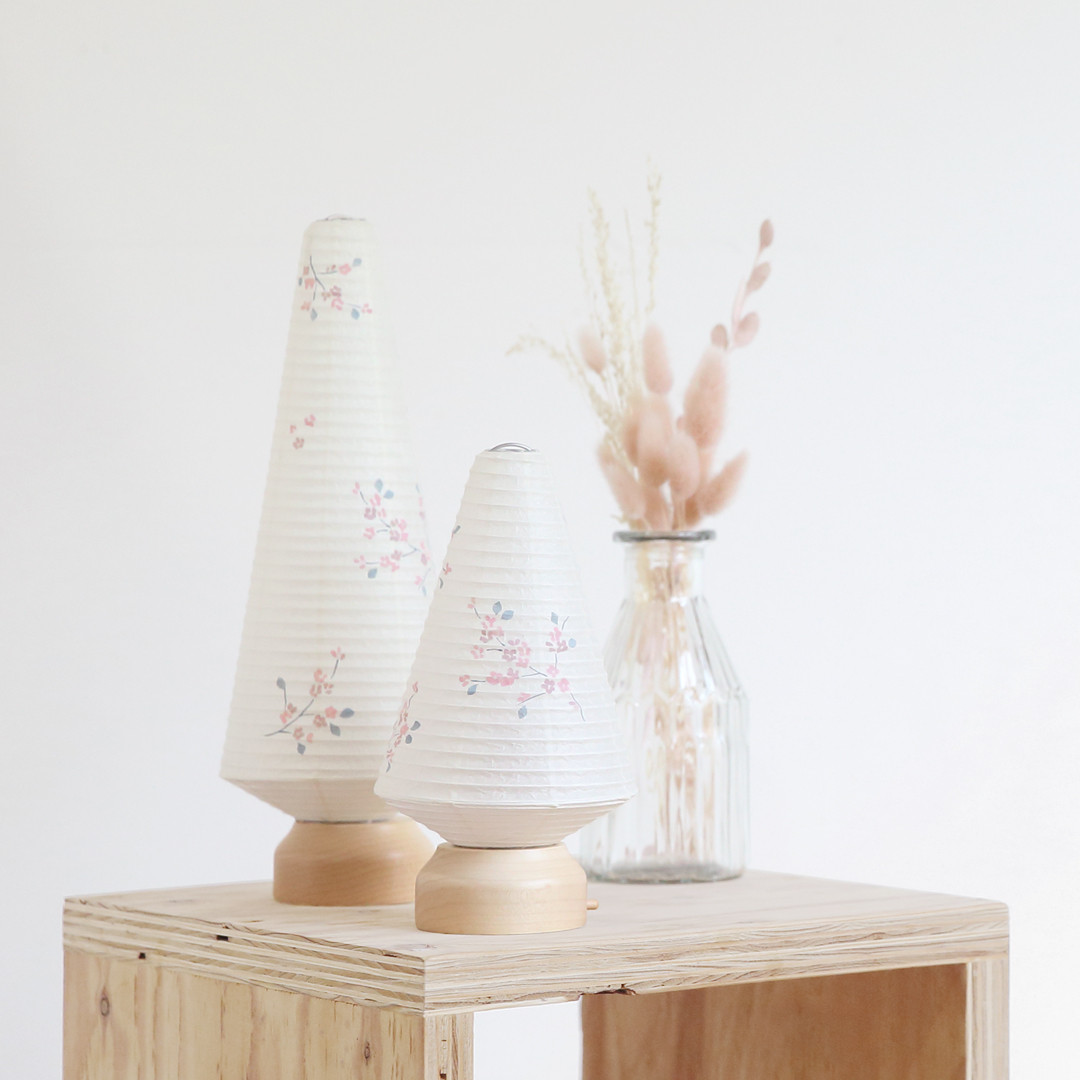 おかえり提灯 サクラ ミニツリー・ミニたまご