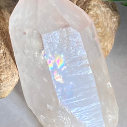 レインボー✨レムリアンシードクリスタル　ピンク 叡智の石✨ レインボー レムリアン シードクリスタル ピンク 原石