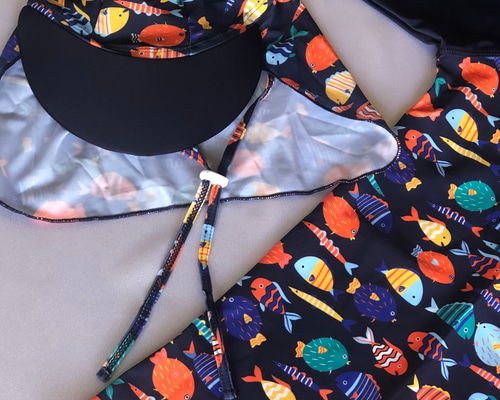 fish&kids パッチワークパンツ FISH&KIDS - DENIM PATCHWORK PANTS – treats and room