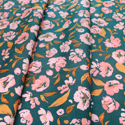 カットクロス Windham Fabrics Fancy 52668-9 Flora Dark Green 4枚目の画像