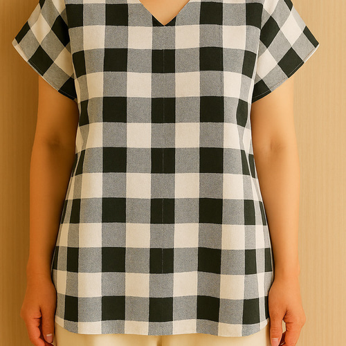 型紙 Aラインプルオーバーブラウス A054-P レディース 型紙 cobacagari