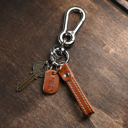 名入りキーホルダー　名入りギフト　プレゼント Amazon.co.jp: [Trois] [Tr3281] 名前入り キーホルダー 革