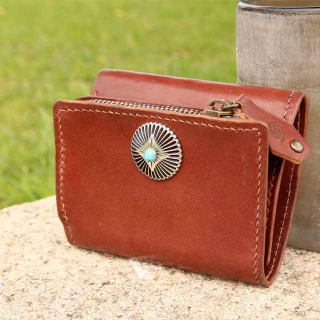 カルチャードブラウントリフォールドウォレット 三つ折りミニ財布